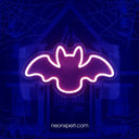Bat Mini LED Neon Sign - USB Powered | Halloween Light Decor - NeonXpert