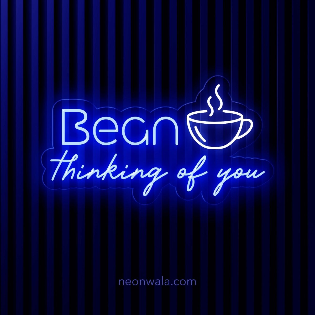 Bean Thinking of You Coffee Neon Sign - NeonXpert