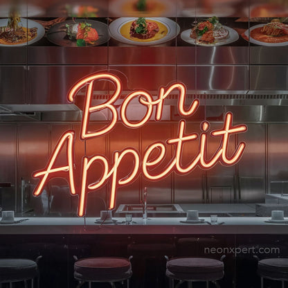 Bon Appetit LED Neon Sign - NeonXpert