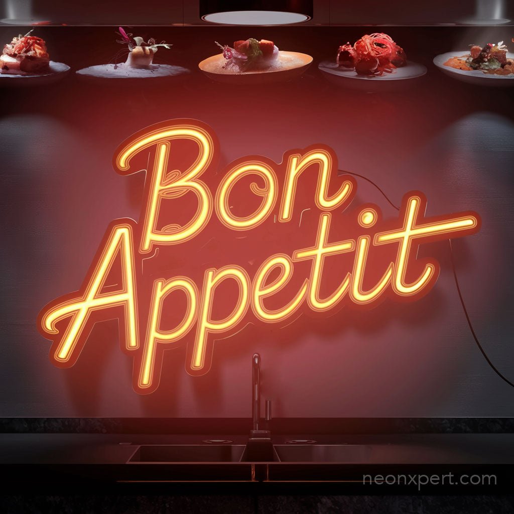 Bon Appetit LED Neon Sign - NeonXpert