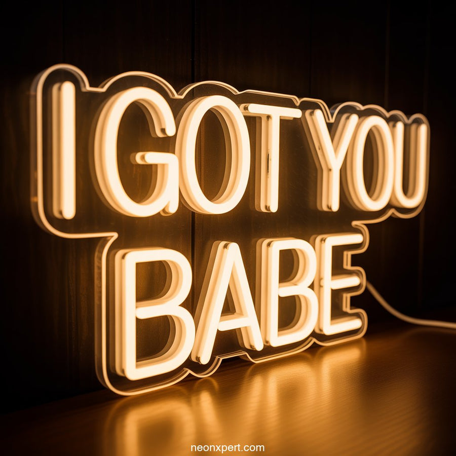 I Got You Babe Neon Light Decor