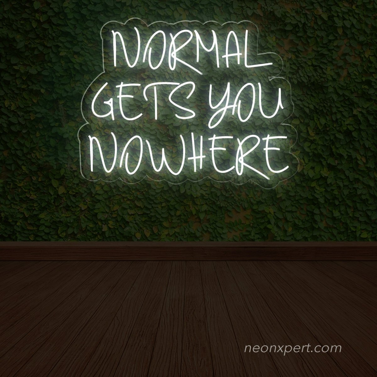 Normal Gets You Nowhere Neon Sign - NeonXpert