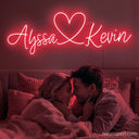 Personalized Couple Name Neon Sign - NeonXpert