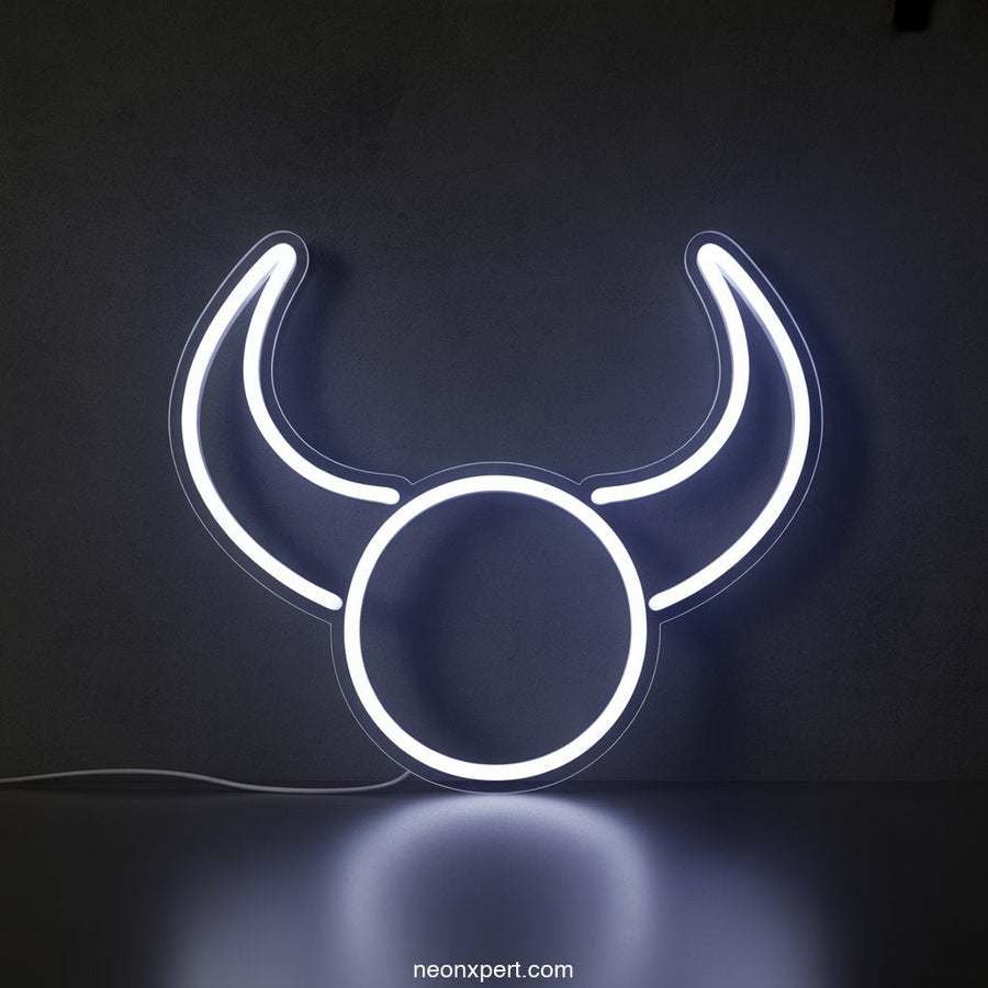 Sign of the Horns / Rock On LED Neon Sign Light - NeonXpertSmallWhite