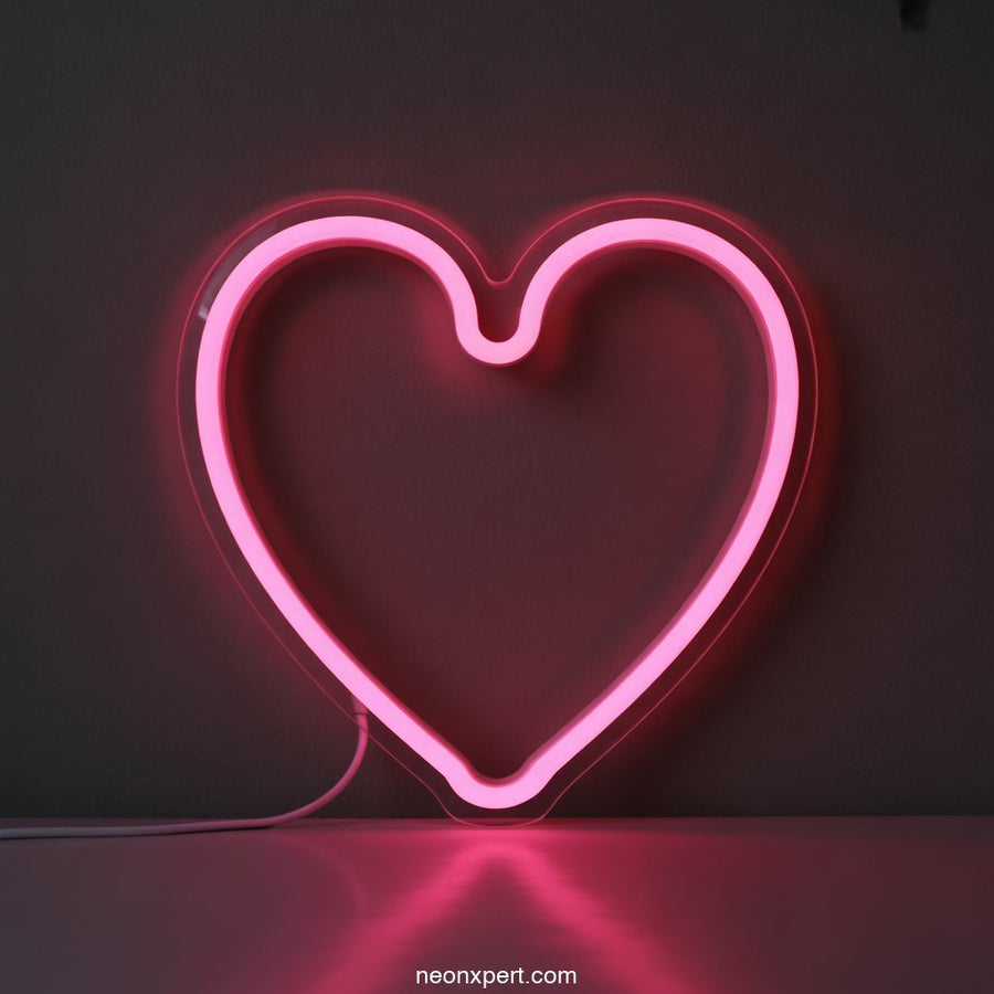 Sweet Heart Neon Light LED Art Neon Sign - NeonXpertSmallWhite