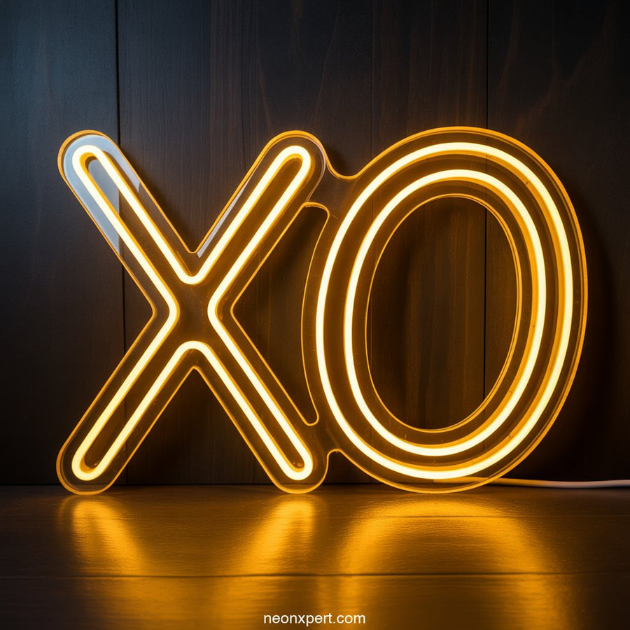 XO Neon Light for Home Decor