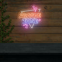 Arcade Zone Neon Sign for Game Rooms and Decor - NEONXPERT