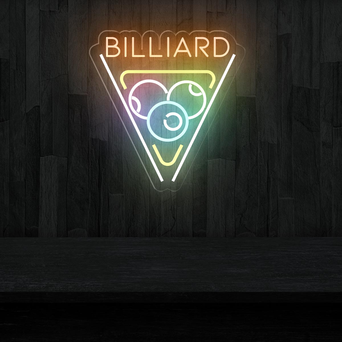 Billiard Neon Sign: Eye-Catching Addition to Your Game Room - NEONXPERT
