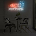 Bowling Neon Sign - Perfect for Alleys & Game Room Decor - NEONXPERT