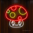 Cat Mushroom Neon Sign: Perfect for Cat Enthusiasts - NeonXpert