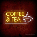 Coffee & Tea LED Neon Sign - Blend Your Space - NeonXpert