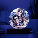 Custom Oil Painting LED Acrylic Plaque - Best Valentine's Gift - NeonXpert