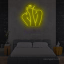 Female Body Silhouette Neon Light for Contemporary Spaces - NeonXpert