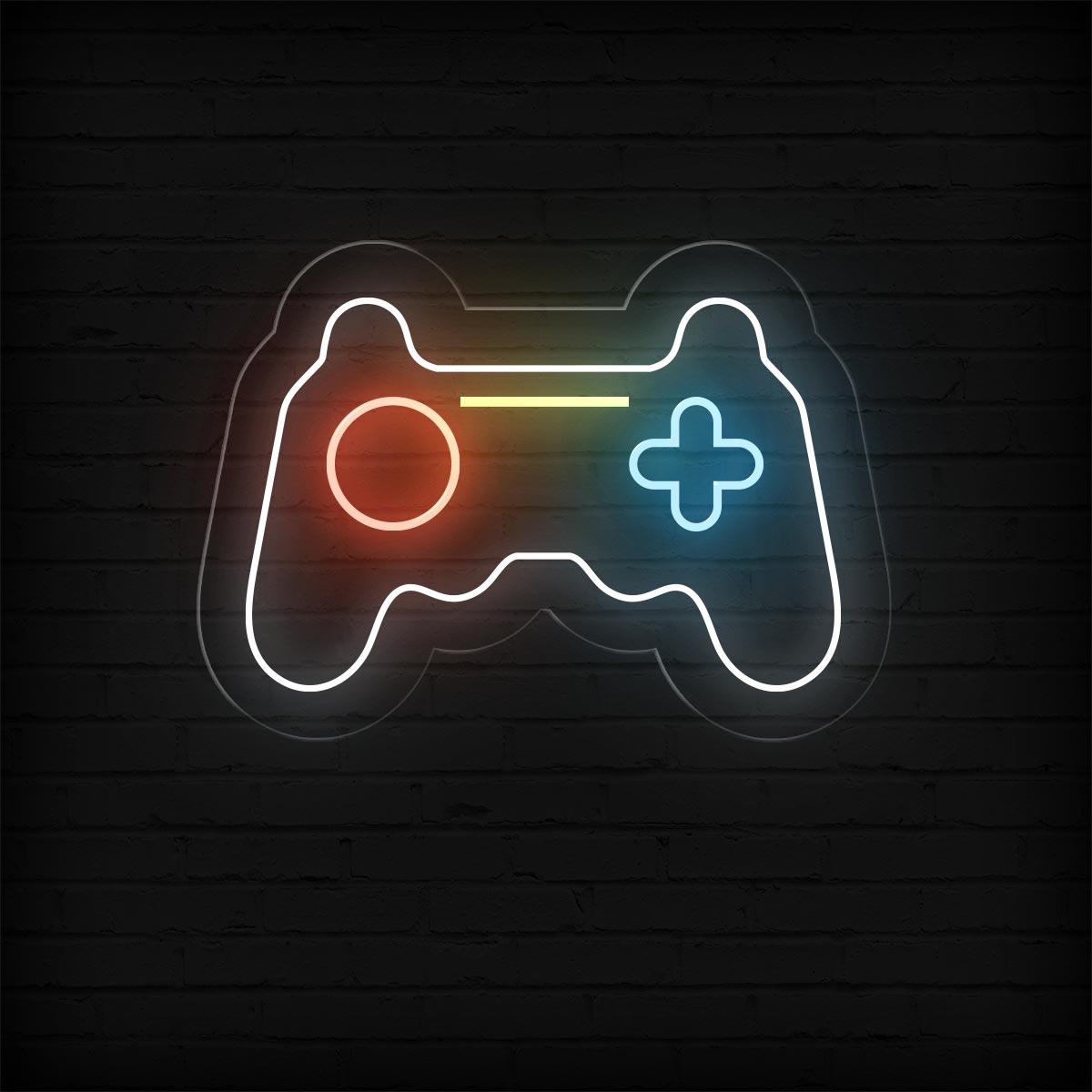 Game Controller Neon Sign - Essential Game Room Decor - NEONXPERT