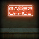 Gamer Office Neon Sign - Illuminate Your Workspace with Style - NEONXPERT