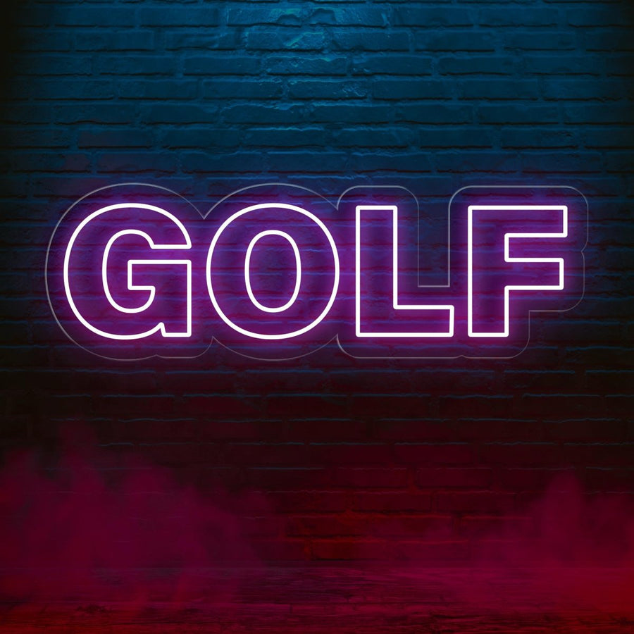 Golf Neon Light Sign -Embrace Luminous Golf Vibes - NEONXPERT
