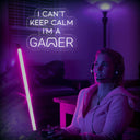 I Can't Keep Calm I'm a Gamer Neon Sign for Game Rooms - NEONXPERT
