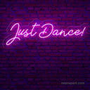Just Dance LED Neon Sign - Energize Your Party | Vibrant Dance-Themed Decor - NeonXpert