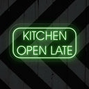 Kitchen Open Late LED Neon Sign: Illuminate Your Space - NEONXPERT