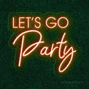 Let's Go Party LED Neon Sign - Ultimate Party Highlight | Vibrant Event Decor - NeonXpert