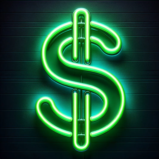Money LED Neon Sign - NeonXpert