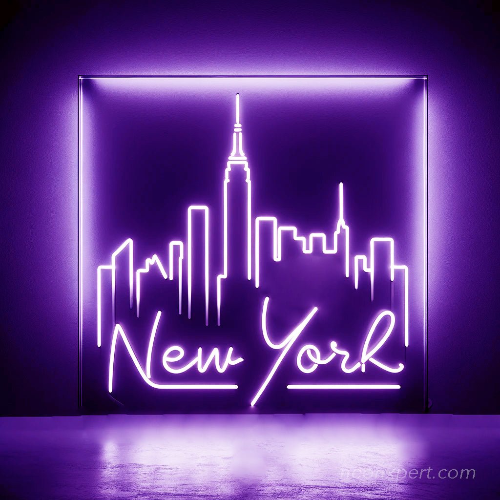 New York City Skyline Neon sign - NeonXpert