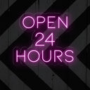 Open 24 Hours LED Neon Sign for Business - NEONXPERT