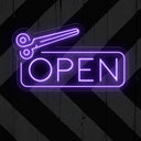 Open and Close Scissor Neon Sign for Salons | Ligh up Salon Business Sign - NEONXPERT