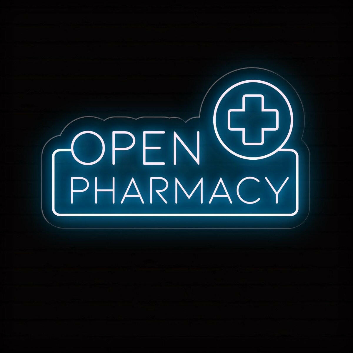 Pharmacy Open LED Neon Sign NeonXpert