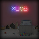 PlayStation Neon Sign - LED Neon Light for Gaming Room Decor - NEONXPERT