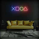 PlayStation Neon Sign - LED Neon Light for Gaming Room Decor - NEONXPERT
