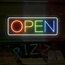 Rainbow Open Neon Sign | Embrace Colorful Brilliance - NEONXPERT