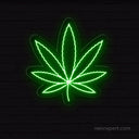 Weed Leaf Led Neon Sign - NeonXpert