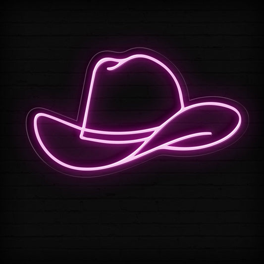 Embrace Western Charm: Cowboy Hat Neon Signs as Trendy Home Decor - NeonXpert