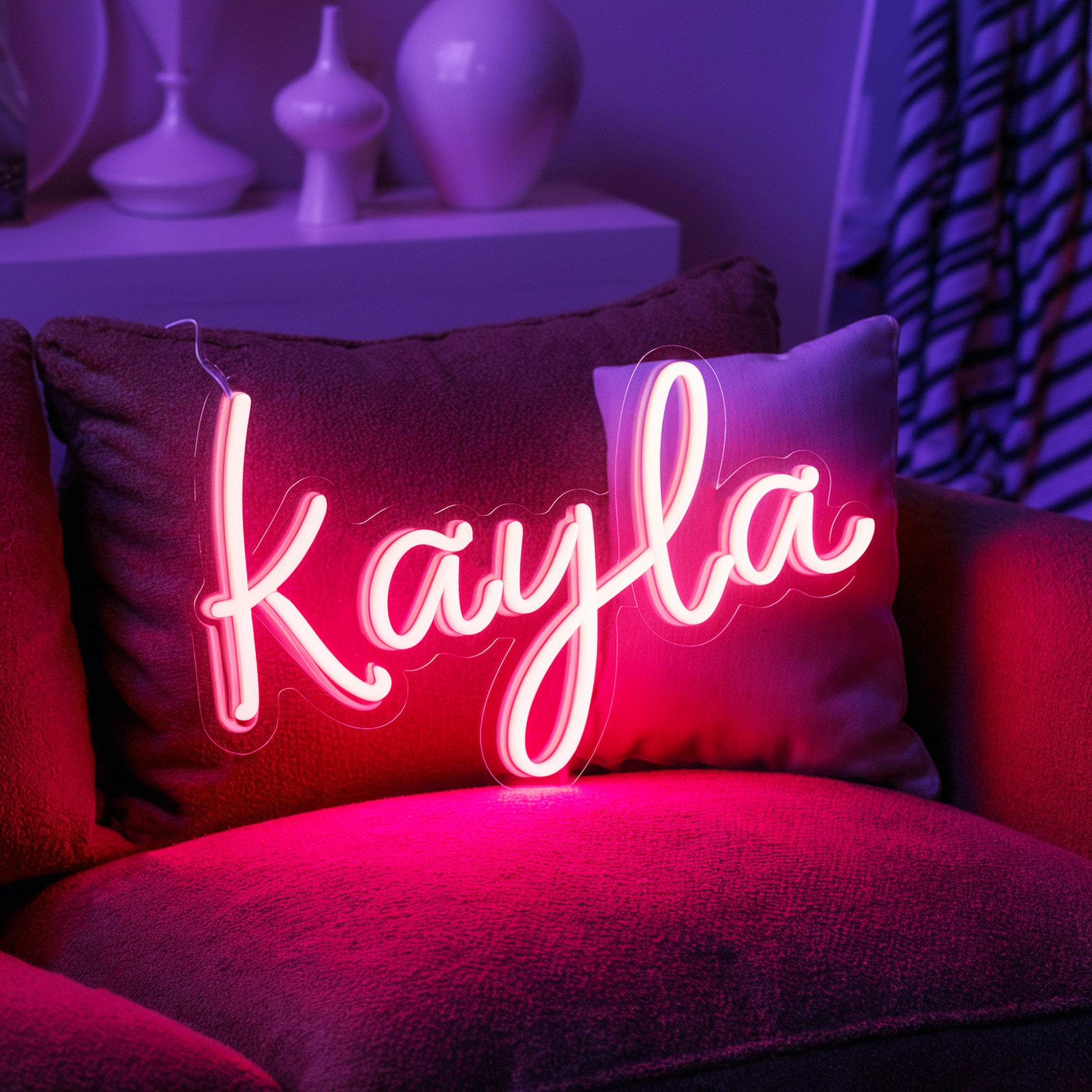 Custom Name Neon Sign - Kids Bedroom Decor