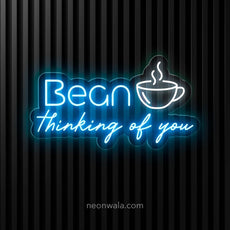 Bean Thinking of You Coffee Neon Sign - NeonXpert