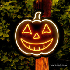 Black Jack - O - Lantern LED Neon Sign - NeonXpert