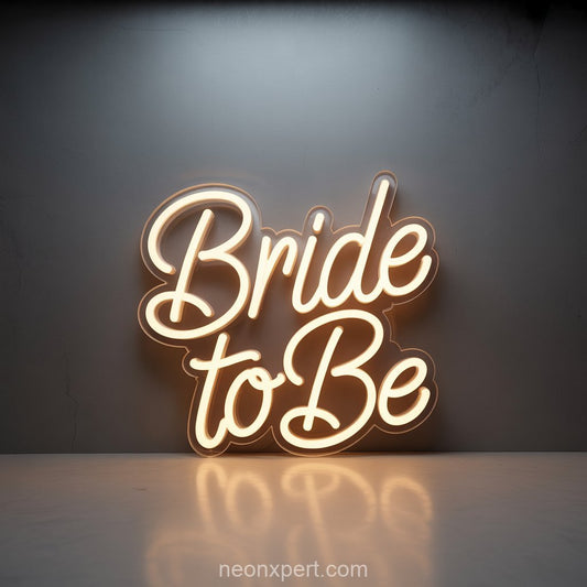 Bride to Be | Wedding Neon Light for Celebratory Ambiance - NeonXpertSmallWhite