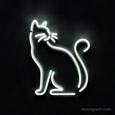 Cat Neon Sign - NeonXpert