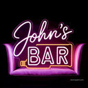 Custom Bar Signs | Personalized LED Light Decor for Your Home Bar - NeonXpert16 x 12 inYellow