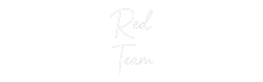 Custom Neon: Red Team - NeonXpert
