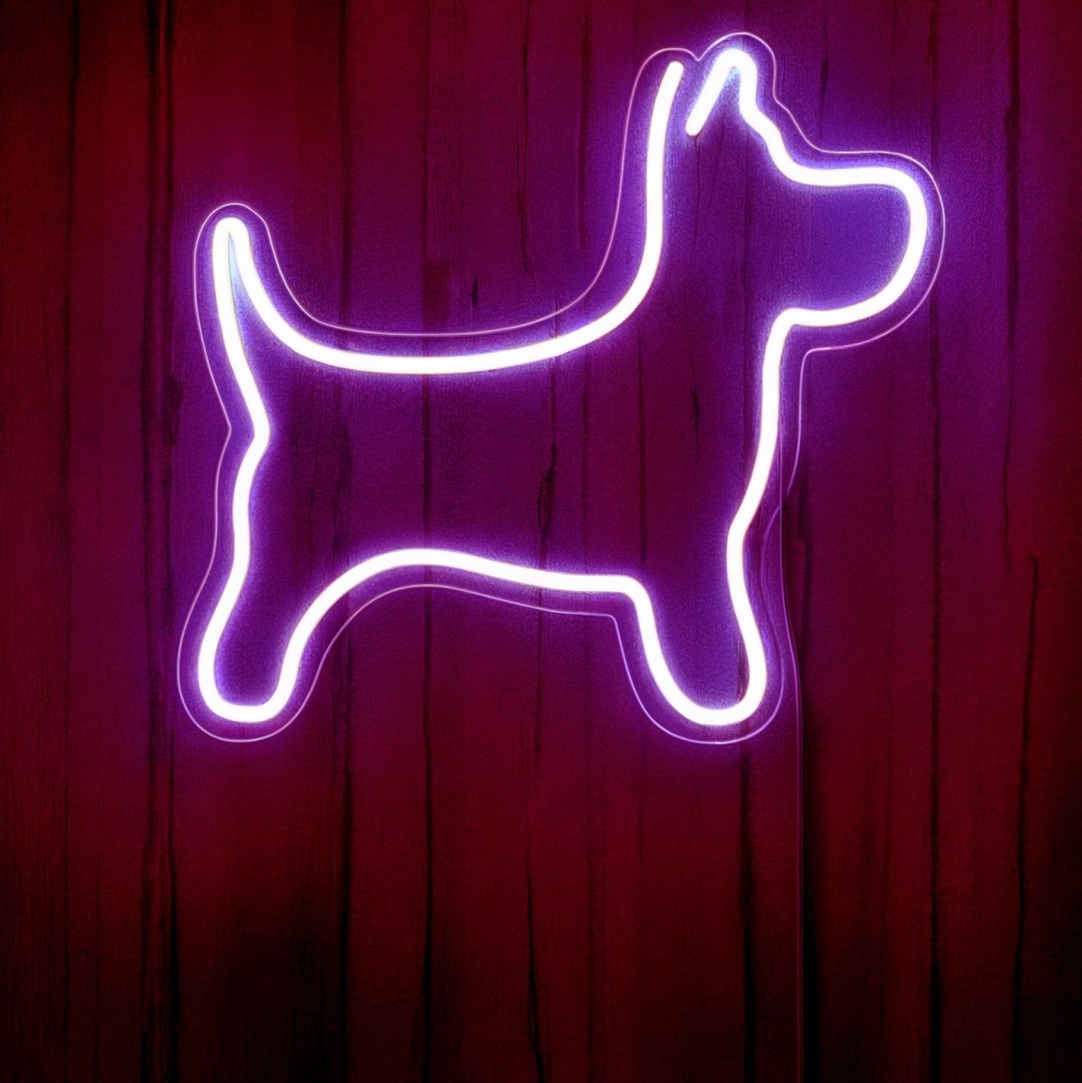 Free Dog LED Neon Sign - NeonXpert