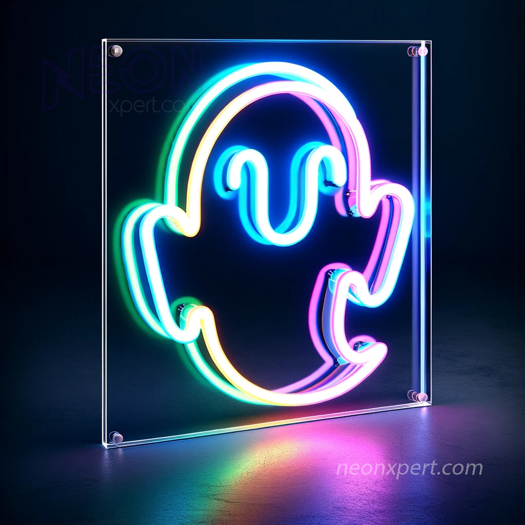 Ghost Led Neon Sign