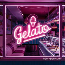 Gelato Ice Cream LED Neon Sign - NeonXpert