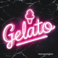 Gelato Ice Cream LED Neon Sign - NeonXpert