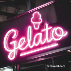 Gelato Ice Cream LED Neon Sign - NeonXpert