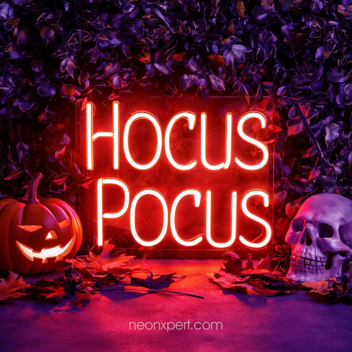 HOCUS POCUS LED Neon Sign | Halloween Decor - NeonXpert