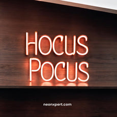 HOCUS POCUS LED Neon Sign | Halloween Decor - NeonXpert