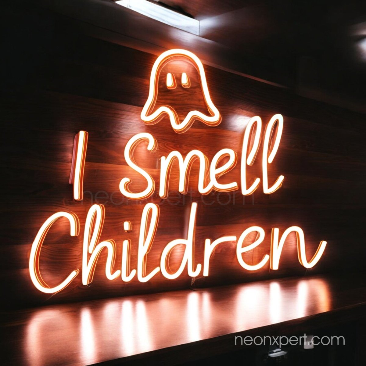 I Smell Children Halloween Neon Sign Decor - NeonXpert