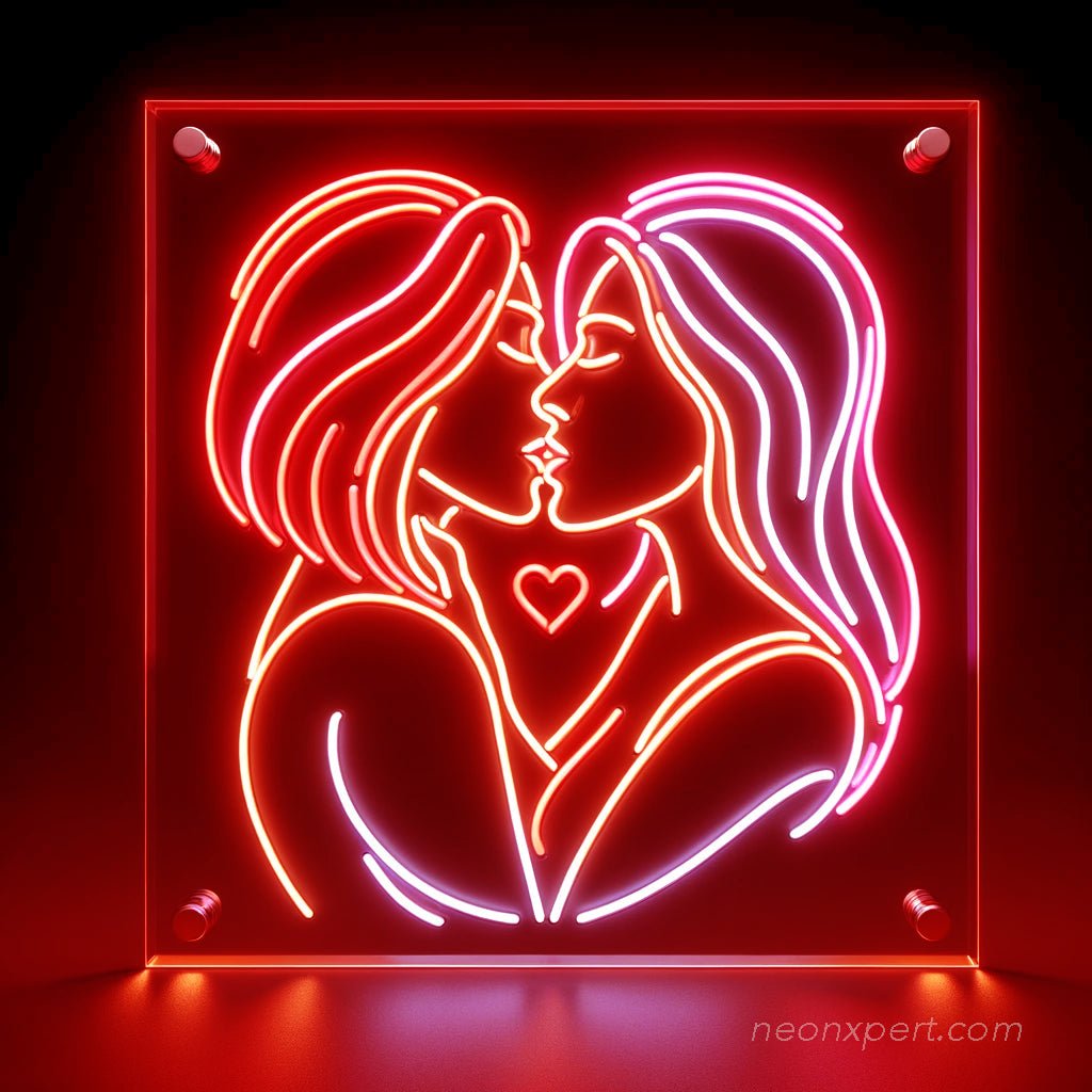 Lesbian Art Neon Sign - NeonXpert